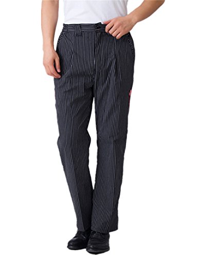 WAIWAIZUI Pantalones de Cocinero Negro Cover