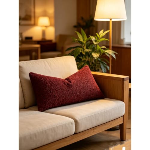 Funda de cojín decorativo 50x30 cm universal y transpirable para sofá de jardín 3
