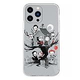 JrenBox Phone Case Halloween Compatible with iPhone 14 Pro Case Horror for Women Men Unique Design T