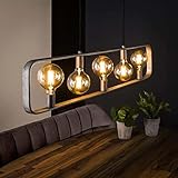✅ Hängeleuchten & Pendelleuchten wie die Dinner Table Lampe Timo sind echte Allrounder - Ob im Wohnzimmer als Wohnzimmerlampe hängend, Schlafzimmer, Küche, Flur, Jugendzimmer oder im Esszimmer über dem Esszimmertisch als Esstischlampe industrial. Das Industrie / Landhausstil Lampe Design sorgt für eine moderne und gemütliche Atmosphäre und wertet jede Essecke auf.