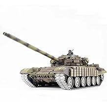 1/16 الروسية T-72 RC دبابة القتال الرئيسية العسكرية WW2 مركبات الجيش ألعاب التحكم عن بعد السوفيتية T72 HL 3939 الطبعة V7 HobbyToki 3939-1-ترقية