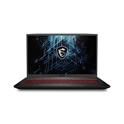 MSI GF75 Thin 10UE-069 17.3" 144Hz 3ms FHD Gaming Laptop Intel Core i7-10750H RTX3060 8GB 512GB NVMe SSD Win10
