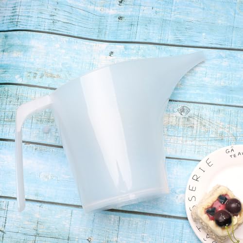 Vaso medidor plástico transparente 2000 ml miniatura 2