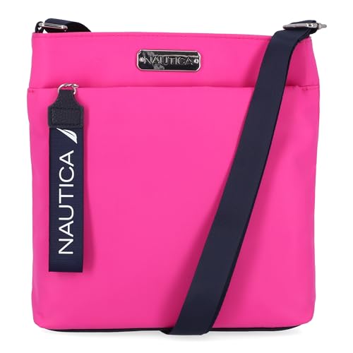 Image of Nautica Diver Nylon Small Women's Crossbody Bag Purse with Adjustable Shoulder Strap