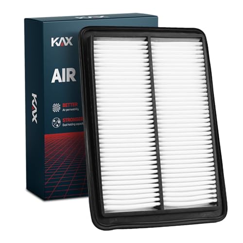 KAX Engine Air Filter, CA11858 Replacement for Nissan Rogue L4 2014 2015 2016 2017 2018 2019 2020, Rogue Sport 2017-2021, Advanced Air Filter Media, Increased Acceleration