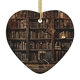 Acabado superior por dentro y por fuera: impreso por ambas caras. El uso de una impresión de primera calidad es duradero y crea diseños coloridos, vibrantes y brillantes a partir de ilustraciones creativas. El diseño del adorno ha sido dibujado con encanto por nuestros hábiles ilustradores. Esto añadirá un toque navideño a su árbol de Navidad. Pequeña decoración navideña ideal, adorno para el hogar, adorno navideño familiar, decoración para regalos de Navidad.