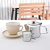 Olympia K677 Concorde teiera, Acciaio Inox, Argento, 410 ml/14oz #2