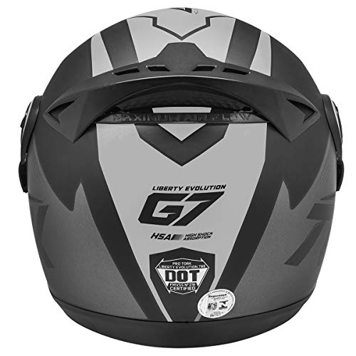 Pro Tork Capacete Evolution G7 Fosco 58 Preto/Cinza