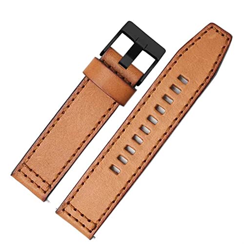 Bracelet de montre 22mm 24mm en cuir pour Fossil JR1354