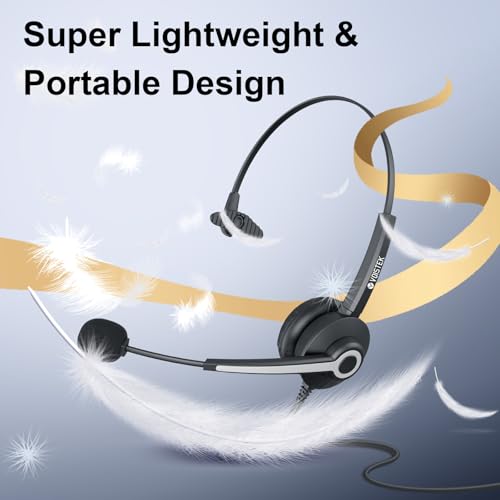 Casque de travail ordinateur USB avec micro antibruit pour PC et bureau - 3