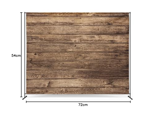 Fondo Vintage de Pared de Madera Zink 4.5 x 6 ft miniatura 6