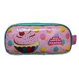 Estojo Duplo Da Larissa Manoela Up4you Luxcel Cor Rosa