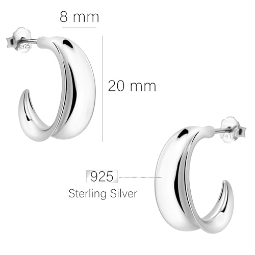 Boucles d'oreilles en argent 925 SOFIA MILANI clous d'exception - 4