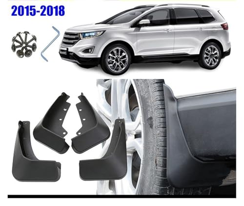 Guardabarros para Ford Edge 2015-2018 que evitan salpicaduras y protegen la pintura 4