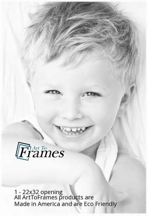 22x32 Smooth White / Super White Custom Mat for Picture Frame with 18x28 opening size (Mat Only, Frame NOT Included)