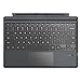 Produktbild MoKo für Surface Pro 7 Tastatur, Kompatibel mit Microsoft Surface Pro 7+/7/6/5/4/3 Tastatur mit Touchpad, Lange Akkulaufzeit Kabellose wiederaufladbare Bluetooth Type Cover, QWERTY, Grau