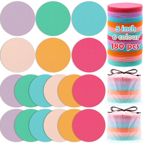 Epakh 180 Pcs Carpet Dots Markers for Classroom 5 Inch