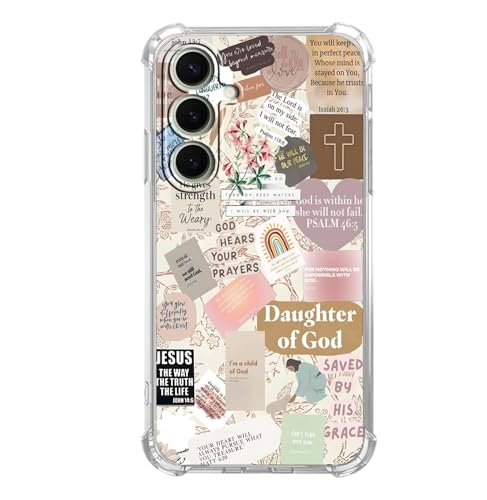 IATMOMF Christian Faith Case for Samsung Galaxy A17 5G/4G,Religious God is with You,Trendy Cool Soft TPU Bumper Cover for Samsung Galaxy A17 5G/4G by IATMOMF - Used condition - US$12.63
