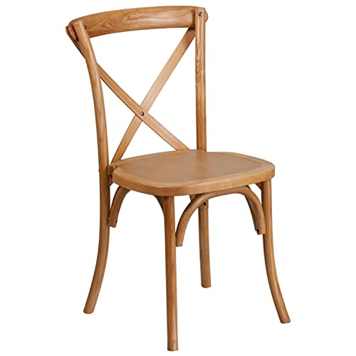 Image of Flash Furniture HERCULES Series OAK Cross Back Chair