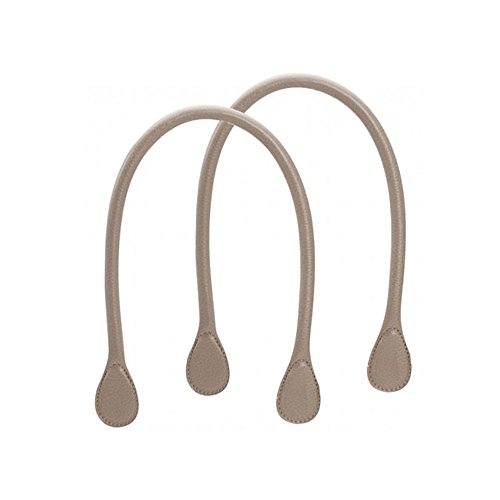 asas largas intercambiables bolso O bag color Tortora Martelato