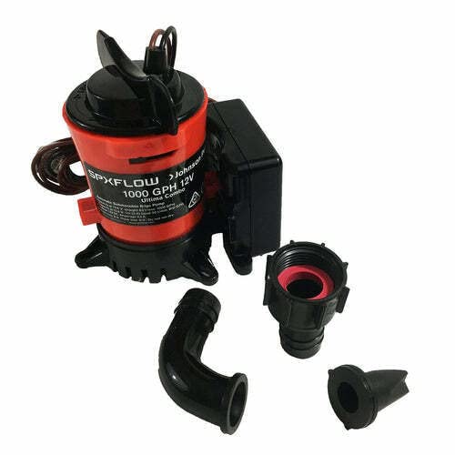 Pompe De Cale Johnson Pump Ultima-Bilge 600 GPH - Neuf - Référence 32-47258-008