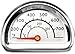Hisencn G351-0076-W1 Temp Gauge, Thermometer, Heat Indicator Replacement for Charbroil and Kenmore Gas Grill Models Stainless Steel Temperature Gauge T00473 1PK Repair Parts