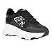 Guess Women's CALEBB Sneaker, Black, 8