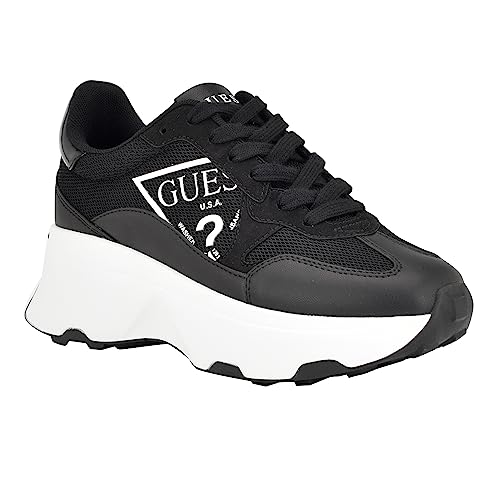 GUESS Calebb Sneaker für Damen, Schwarz, 37 EU