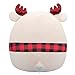 Squishmallows Original 16-Inch Matthew White Moose with Scarf - Official Jazwares Plush (Large)