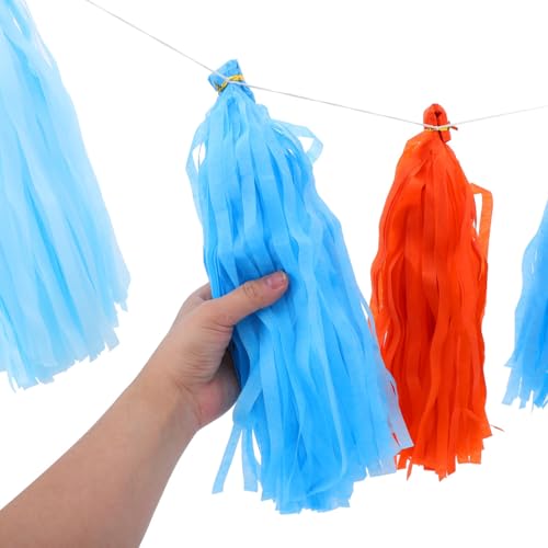 Guirnaldas de fiesta guirnalda flecos borlas para decorar paredes vacías 5