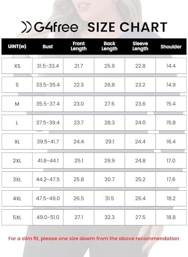 G4Free Women's UPF 50+ UV Shirts Long Sleeve Workout Sun Shirt Outdoor Gym Hiking Tops Quick Dry Lightweight White — view 5