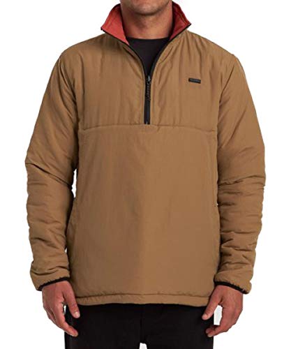 Billabong Boundary - Chaqueta anorak reversible para hombre -  Marrón -  Small