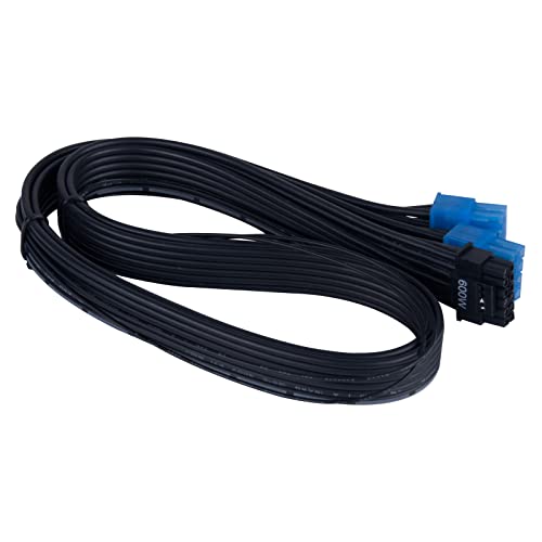 Image of Silverstone Technology PP14-PCIE Dual PCIe 8 pin (PSU) to 12+4 pin (GPU) 12VHPWR PCIe Gen5 Cable for Silverstone 2nd Gen PSUs, SST-PP14-PCIE