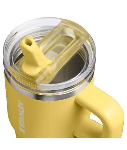 Image of STANLEY Quencher ProTour Flip Straw Tumbler with Leakproof Lid 20 oz | Built-In Straw & Handle | Cupholder Compatible for Travel | Insulated Stainless Steel Cup | BPA-Free | Daffodil