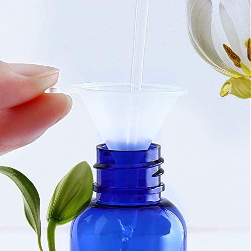 Wedama Spray Bottle, 2 oz Fine Mist Glass Spray Bottles, Little Refillable Liquid Containers for Watering Flowers Cleaning (16 Pack, Blue)