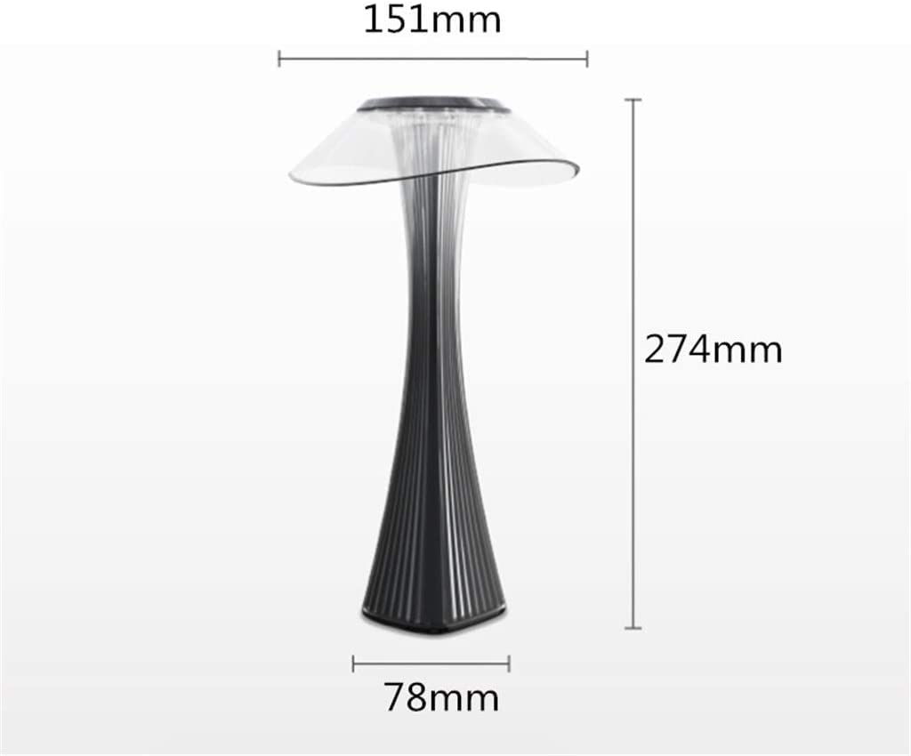 Regulowana jasność, lampa biurkowa, ładowanie USB, ochrona oczu, inteligentny przełącznik dotykowy, przezroczysta kryształowa lampka nocna, kreatywna lampa stołowa do domu i biura