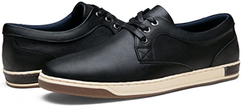 Image of Jousen Men's Fashion Sneakers Classic Retro Casual Shoes for Men Breathable Business Dress Sneaker