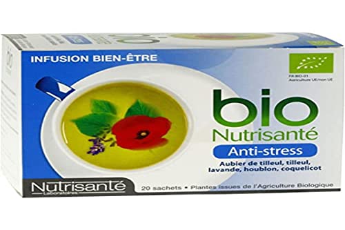 Nutrisanté Infusion Anti-Stress Thé Vert 20 Sachets Cover