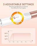 UKLISS Mini lokówka do włosów 25 mm – lokówka krótkie włosy 160-200°C