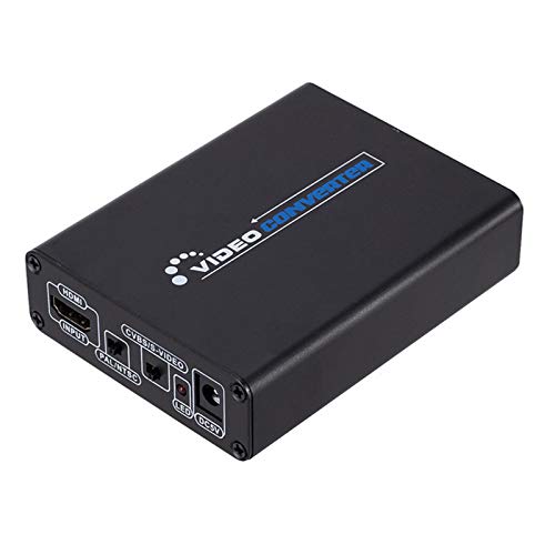 HDMI to コンポジット/S端子 変換器 1080P対応 HDMI to Composite 3RCA AV/S-Videoコンバーター ビデオ変換器 hdmi コンポジット 変換 デジタル アナログ 変換器 hdmi rca 変換 hdmiコンバータ