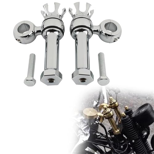 Pince rehausseur guidon 25 mm moto Davidson cruiser montage barre levage
