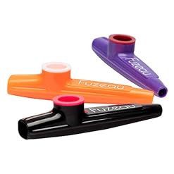 FUZEAU – 78230 – Lot de 3 kazoos en plastique – Couleur aléatoire – Sons amusants – Instruments festifs – Original – Dès… - Les Beatles, Paul McCartney, John Lennon, RIngo Starr, George Harrison