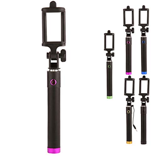 Perche à selfie lot de 5 monopodes extensibles pour photos de groupe - 4