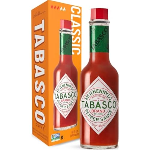 TABASCO Brand Original Red Pepper Sauce, Hot, 5 Oz Glass Bottle (1-Pack)