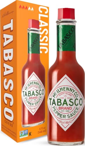 TABASCO Brand Original Red Pepper Sauce, Hot, 5 Oz Glass