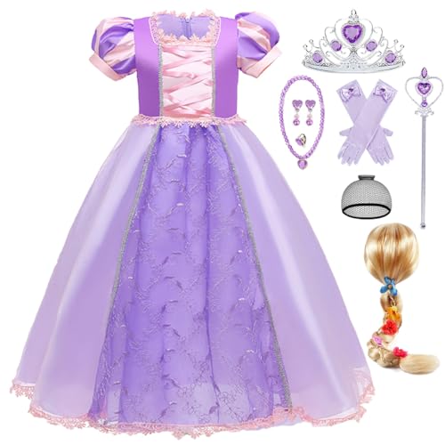 Rapunzel dress with accessories