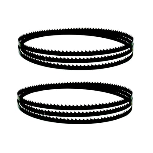 Lames de scie à ruban en carbone 1500x10mm 10 TPI pour bois x2