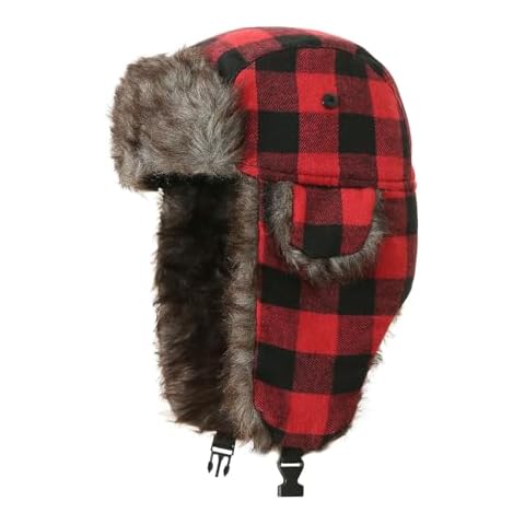 FOSDICK Unisex Windproof Winter Trapper Hat Cover