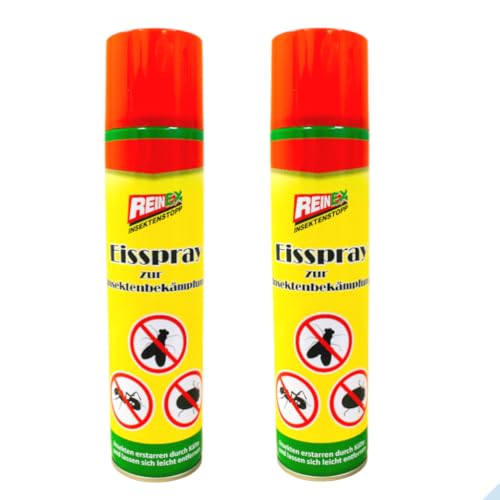Preisvergleich Produktbild Eisspray friert Insekten umweltfreundlich bei -45°C ein - 2 Flaschen