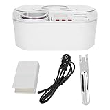 Calentador de cera 500 ml, calentador de cera para depilación 270 W, kits de depilación con cera, para todo el cuerpo spa, rostro brazos axilas piernas bikini(EU)